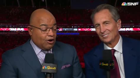 Mike Tirico Explains Why There Is No Cris Collinsworth Slide