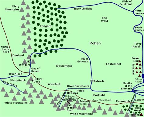 Rohan Map 