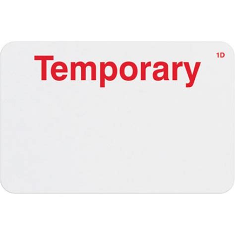 Tempbadge T2004 1 Day Adhesive Expiring Handwritten Badge With