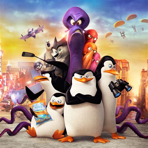 2048x2048 Penguins Of Madagascar Movie Ipad Air Hd 4k Wallpapers
