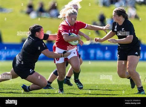 Wales Kelsey Jones During The Womens Rugby World Cup Pool A Match At Waitakere Stadium