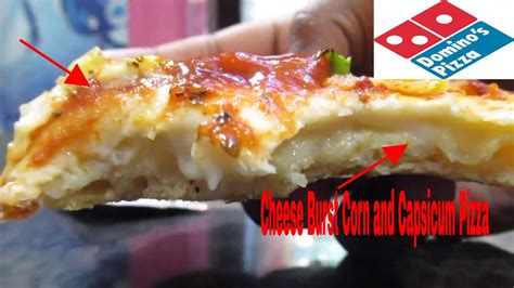 How many calories does a dominos cheese burst pizza have? Pizza Mania | Cheese Burst | Corn and Capsicum Pizza ...
