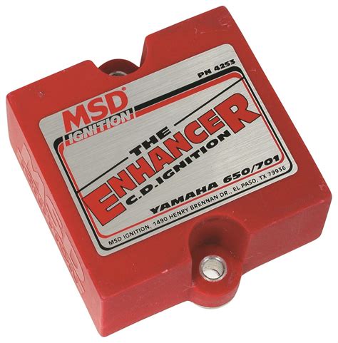 Msd Ignition 4253 Msd Watercraft Enhancer Ignitions Summit Racing