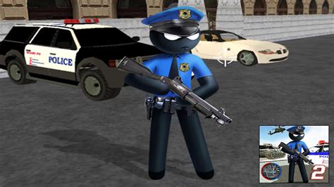 Us Police Stickman Rope Hero Vegas Gangstar Crime Android Gameplay 3d