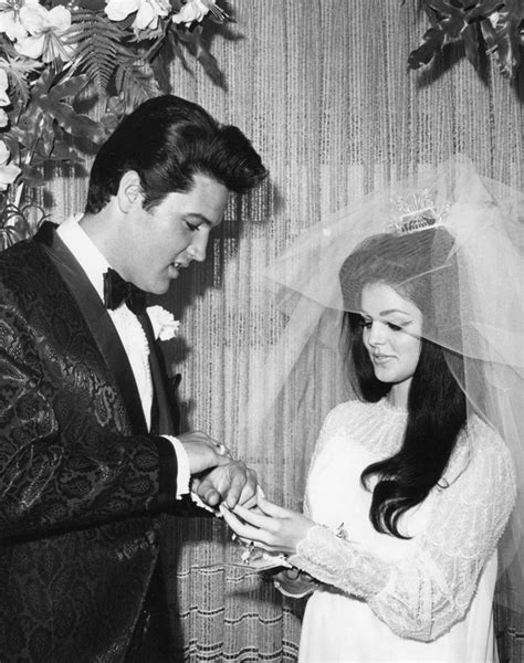 40 photographs may 1 1967 wedding elvis presley and priscilla elvis presley