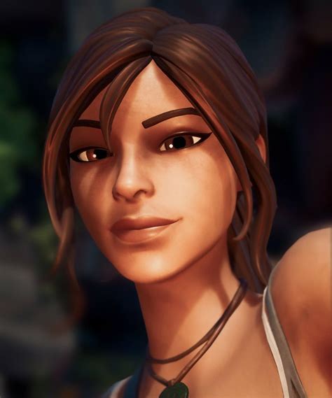 Adventurous Lara Croft Cosplay Fortnite Fan Art