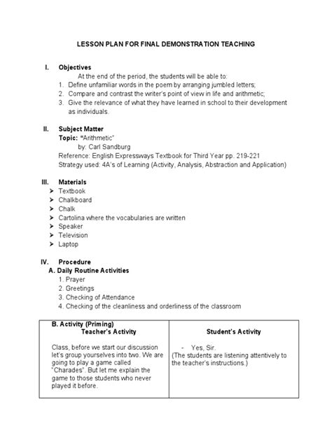 Lesson Plan In Mapeh Grade 8 Music Grade 8 Music And Arts Modulemapeh