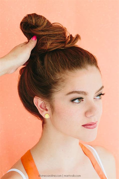 How To Create A Quick High Messy Bun