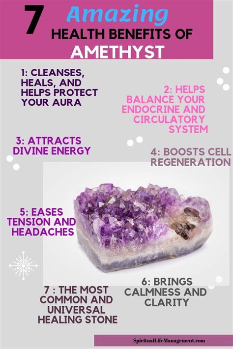 7 Amazing Health Benefits Of Amethyst Crystal Healing With Amethyst