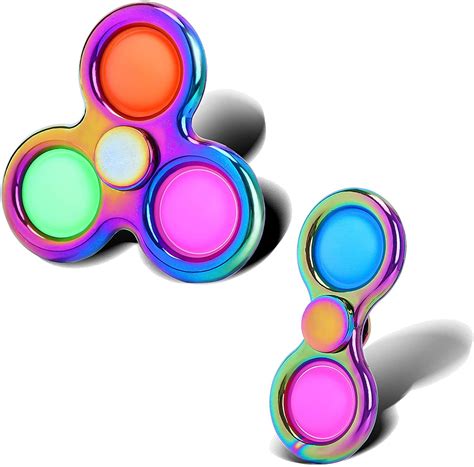 Simple Dimple Fidget Spinner Toy Handheld Mini Push Pop Bubble Fidget