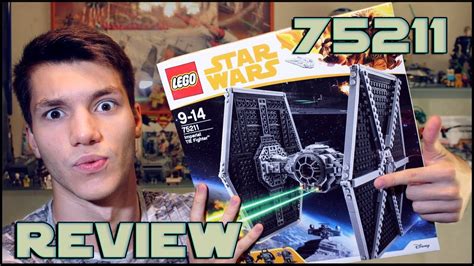 Lego Star Wars 75211 Tie Fighter Review Обзор ЛЕГО Звёздные Войны СИД