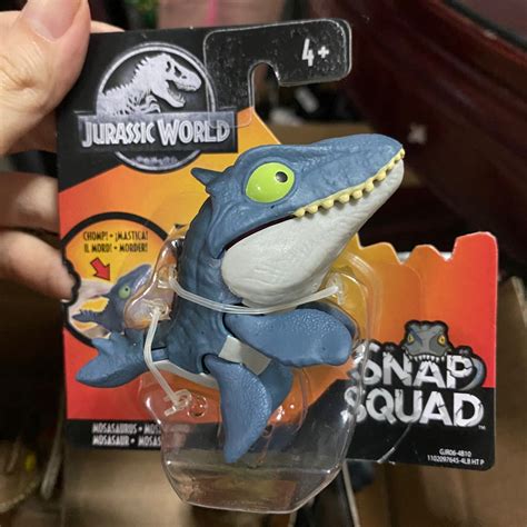 Jurassic World Camp Cretaceous Snap Squad Mosasaurus Hobbies And Toys