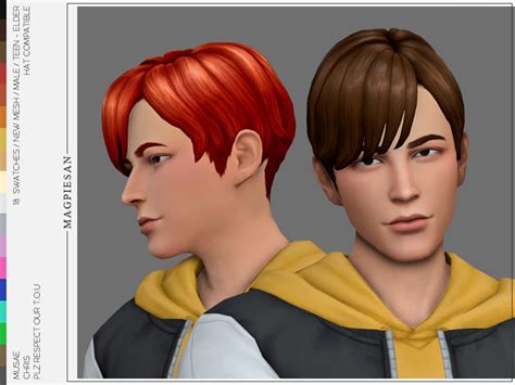 Musaes Chris Hair Found In Tsr Category Sims 4 Male Hairstyles