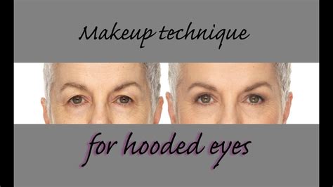 Hooded Eyes Simple Makeup Techniques For Mature Hooded Eyes Youtube