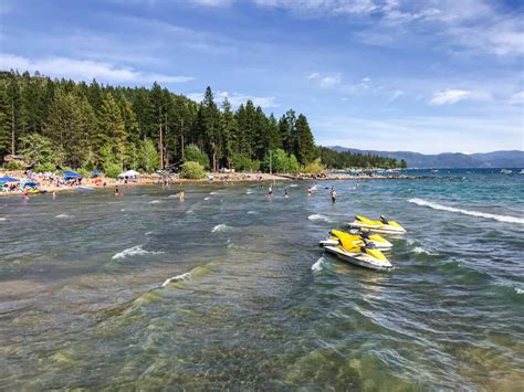 Best Lake Tahoe Swimming Beaches Island Alpine