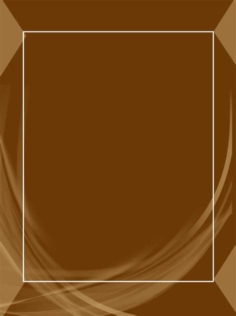 Brown Border Background Material Wallpaper Image For Free Download