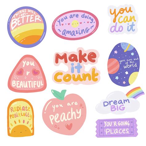 √ Cute Stickers Png