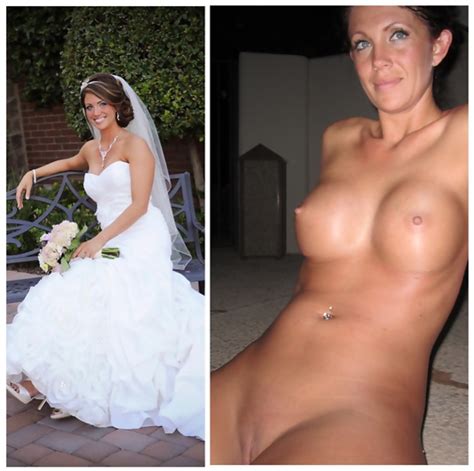 Real Amateur Newly Wed Wives Get Naughty In Their Wedding 11 Pic Of 66