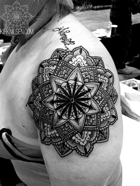 Kirk Edward Nilsen Ii Sacred Geometry Mandala Tattoo New Jersey A