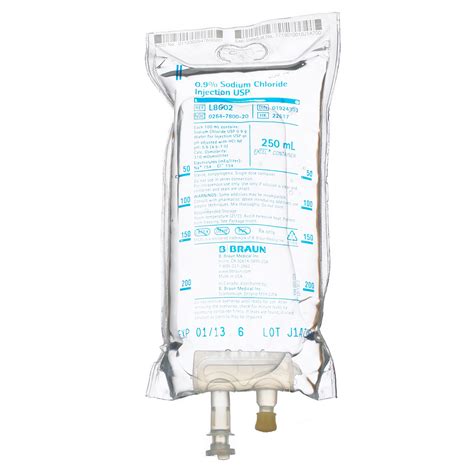 Sodium Chloride 09 Iv Solution 1000 Ml Bag 12case Icu Medical R