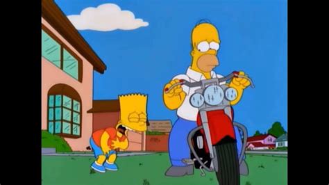 Coole Kinder Fahren Mit Verbundenen Augen Fahrrad Simpsons