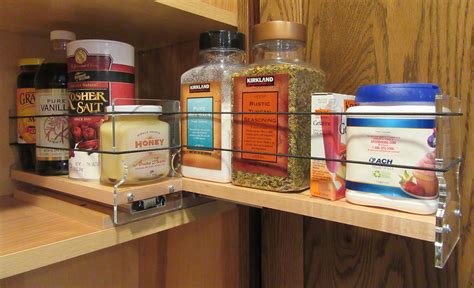 Pull out spice rack under counter in kitchen cabinet shelves multi. Cabinet Door Spice Racks | Pull Out Spice Racks | Spice ...