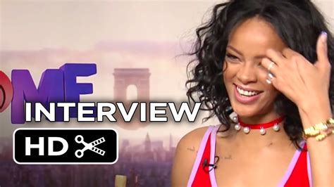 Home Interview Jim Parsons And Rihanna 2015 Animated Movie Hd Youtube