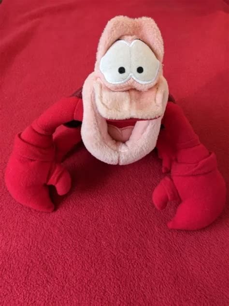 Walt Disney World Sebastian The Little Mermaid Plush Soft Toy Lobster 626 Picclick
