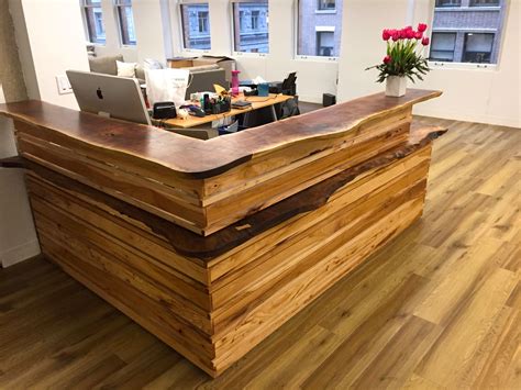 Unique Reception Desks Custom Reception Desk Wooden Reception Desk