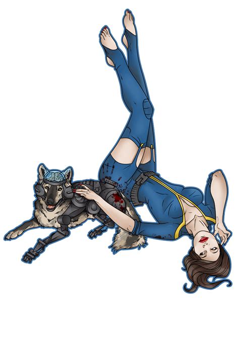 Fallout Pin Up And Rex By Mcrmorbid On Deviantart