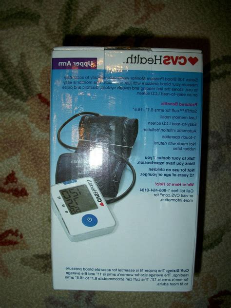 Blood Pressure Monitor Cvs Series 100 Softfit Cuff
