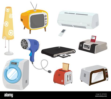Cartoon Home Appliances Icon Stock Vector Image And Art Alamy