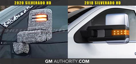 2020 Silverado Hd Shows New Towing Mirrors Gm Authority