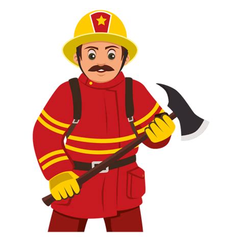 Firefighter Clipart Vector Firefighter Vector Transparent Free For