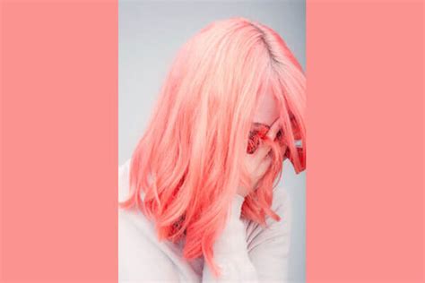Bb Trend Alert—neon Peach Hair Colour