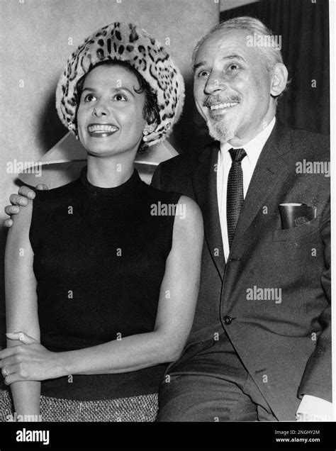 Singer And Actress Lena Horne And Her Husband Lennie Hayton Are