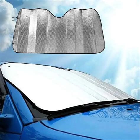 Car Sun Shade Cover 1pc Casual Foldable Car Windshield Visor Cover