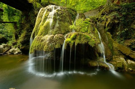 Bigar Waterfall Transylvania Romania Vízesés Románia Aratás