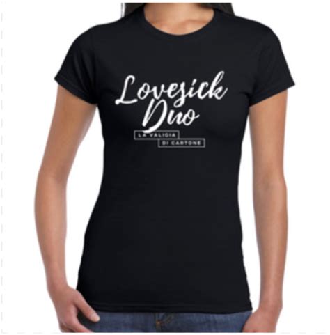 Lovesick Duo Womens Short Sleeved T Shirt