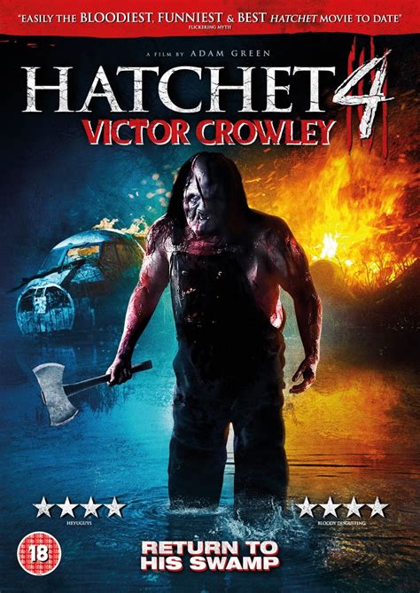 hatchet iv victor crowley dvd free shipping over £20 hmv store