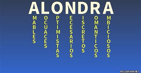 Significado Del Apellido Alondra Significados De Los Apellidos My Xxx