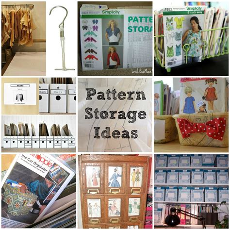 Pattern Storage Ideas And Tips Round Up Of Pattern Storage Ideas