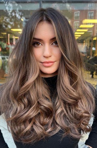 50 Brunette Brown Hair Colours And Hairstyles Mocha Brown Balayage