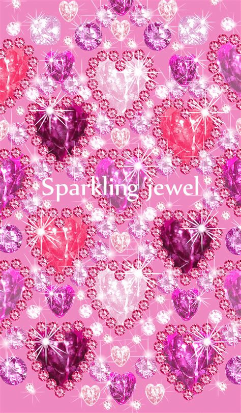 It Is A Glittering Gemstone Design Iphone Wallpaper Glitter Pink