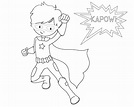 The 20 Best Ideas for Superhero Coloring Pages for toddlers – Home ...