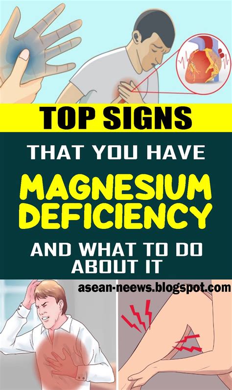 top signs that you have magnesium deficiency and what to do about it
