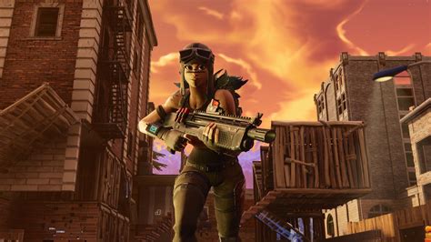 Renegade Raider Holding Heavy Sniper Fortnite Hd Games