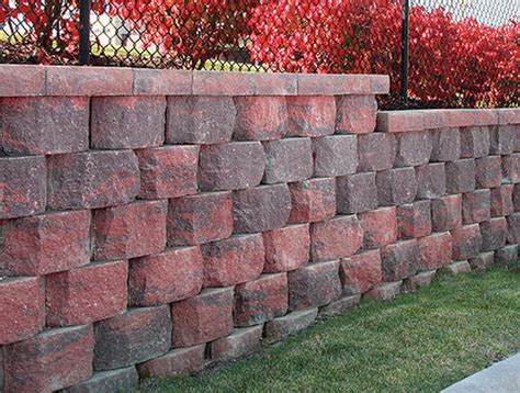 Retaining walls cost $3,000 to $8,500. 6" x 17" Denver Beveled Retaining Wall Block at Menards®