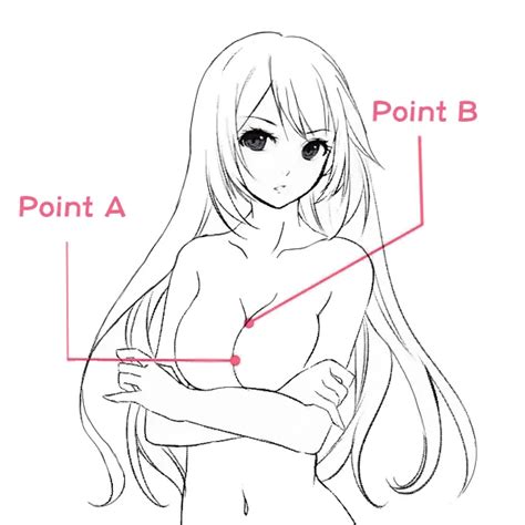Tips For Drawing Women How To Draw Breasts Part 2 Anime Art Magazine