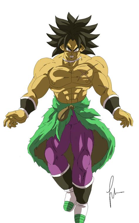 Broly 2018 Estado Base By Zala77s On Deviantart